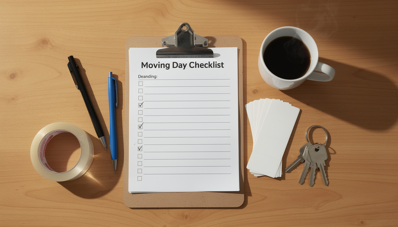 Checklist et cartons pour préparer un déménagement sous délai court